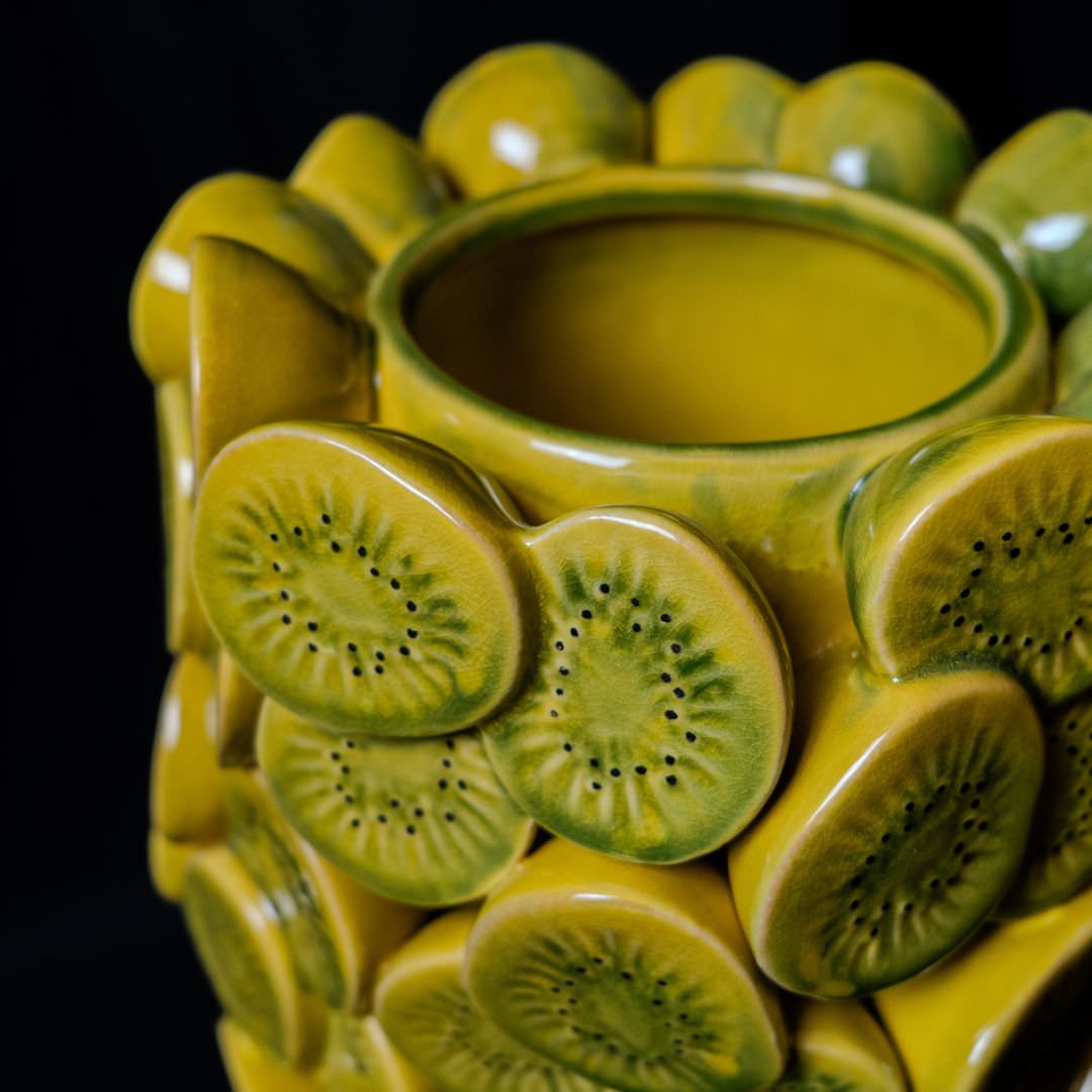 Vase Kiwi - Bomb - Large - Höhe 42 cm - von strohdeicher design10050