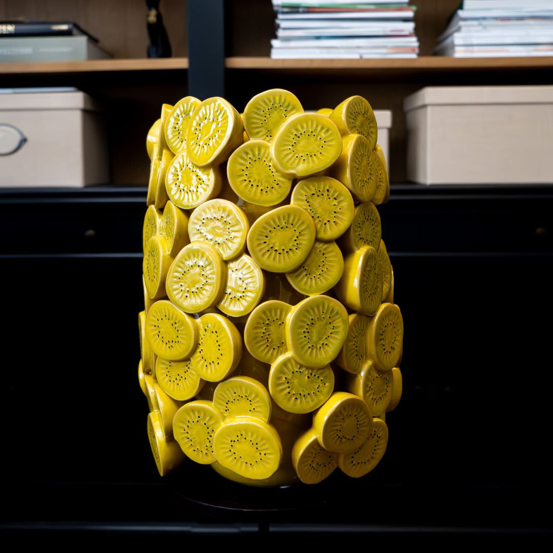 Vase Kiwi - Bomb - Large - Höhe 42 cm - von strohdeicher design10050