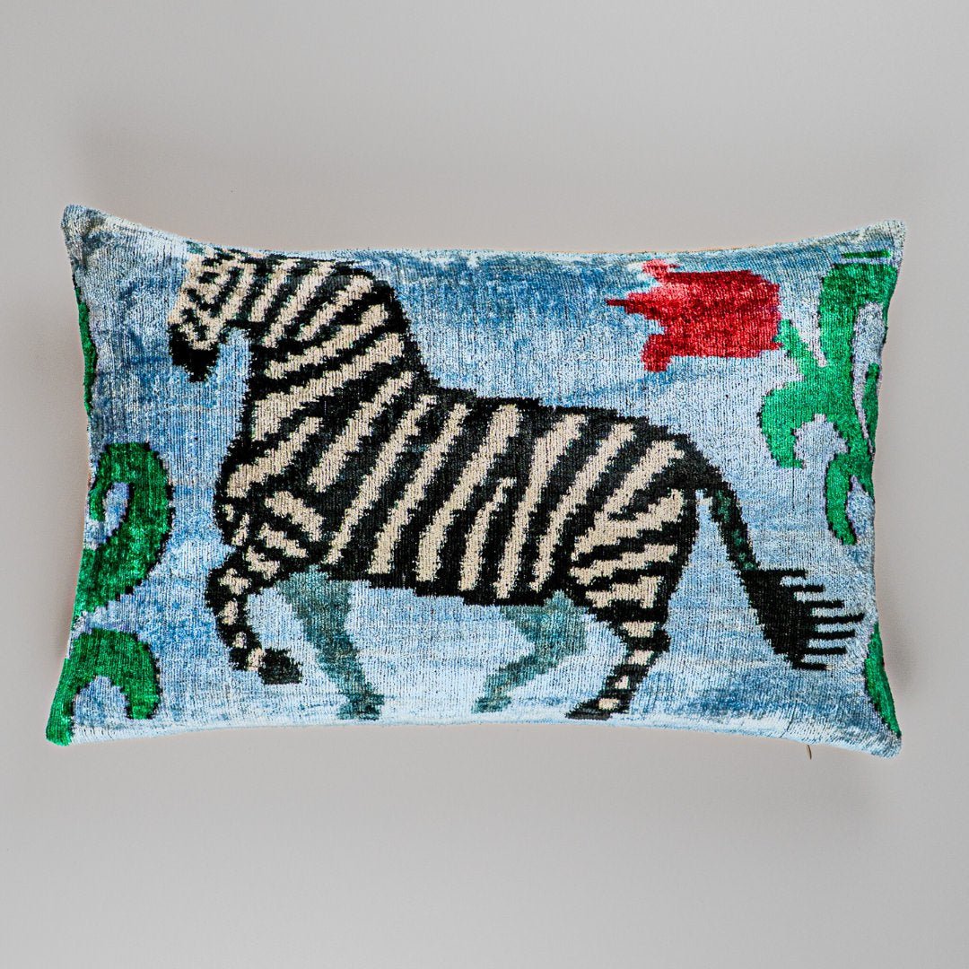 Kissen Zebra Gervy - Silk - Velvet 40 x 60 - von strohdeicher design10019