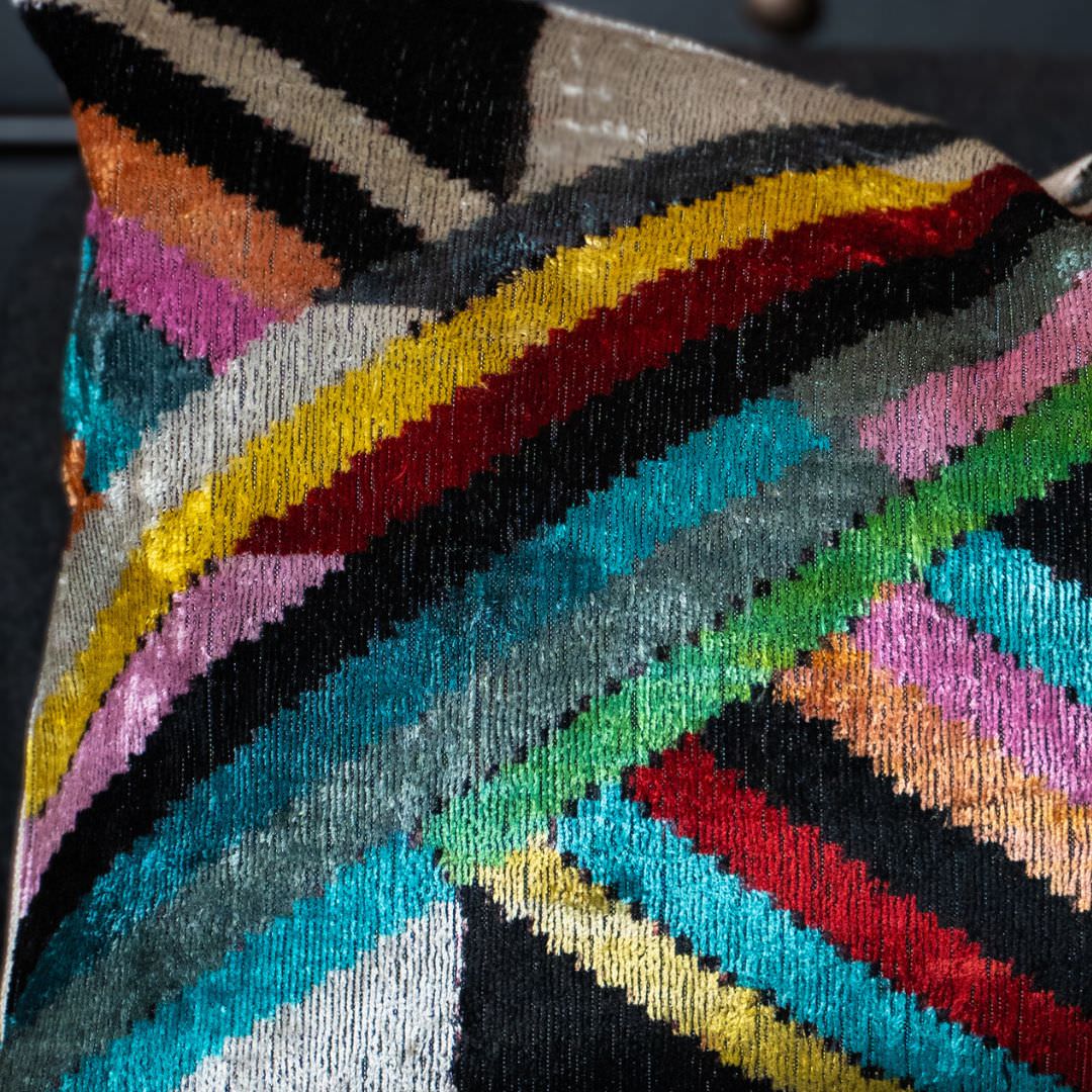 Kissen Rainbow Mania - Silk - Velvet 40 x 60 - von strohdeicher design10061