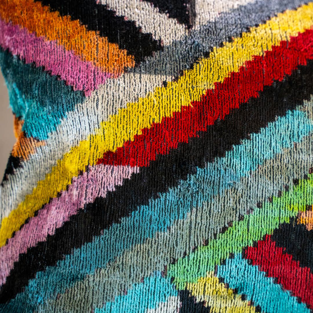 Kissen Rainbow Mania - Silk - Velvet 40 x 60 - von strohdeicher design10061