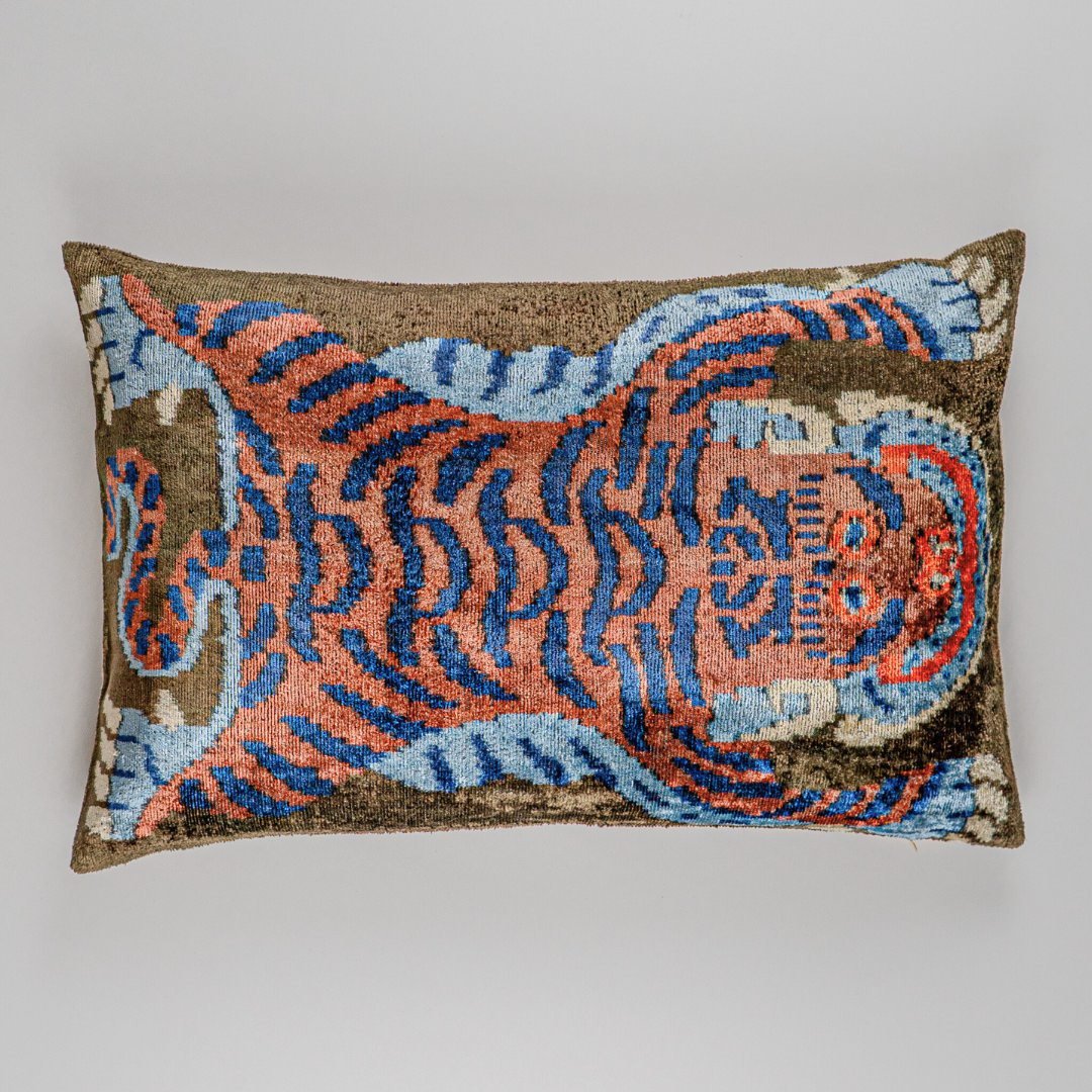 Kissen Majestic Tiger - Silk - Velvet 40 x 60 - von strohdeicher design10043
