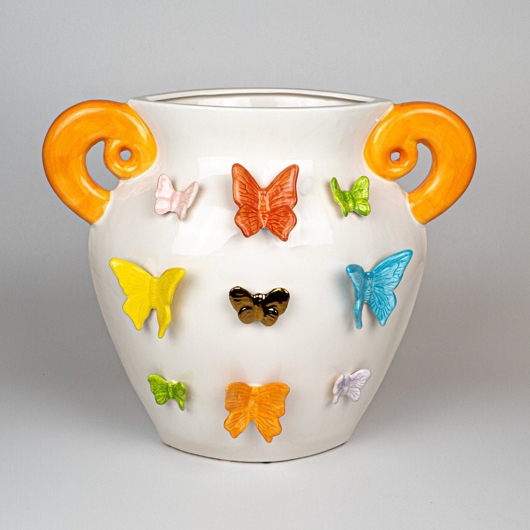 Vase Aurelia - Schmetterlinge, Large, Höhe: 39 cm - von strohdeicher design10084