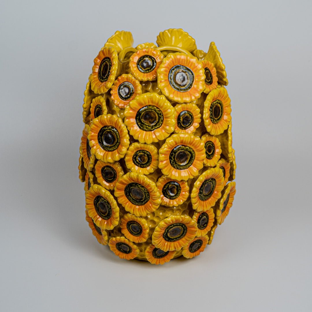 Vase Sunflower Bomb - Large - Höhe 41 cm - von strohdeicher design10012